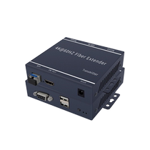 Walbashdmi Optical Transceiver 4K high-definition SC LC Independent Audio Optical Fiber Transceiver Audio-video Conversion Fiber Extender transmitter with USB Mouse Keyboard KVM Receiver