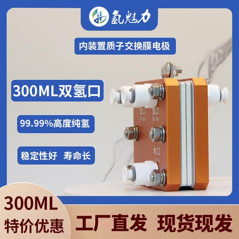 氢氧机双吸口配件 实验室用氢氧机300ml双氢出气口 气体输出配件