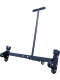Barbell Bar Changer with Wheels, Large Size with Universal Wheels, Barbell Lifting Tool for Deadlifts, Gym Equipment
