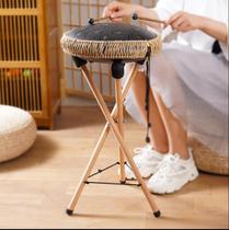Ethereal drum stand hand disc made of beech wood portable drum stand folding drum stand hand drum stand solid wood professional performance stand