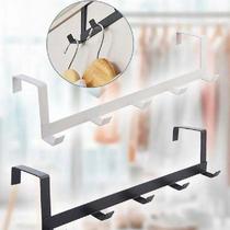 Hooks Over the Doors 5 Hookies Home Bathroom Organizer Rack