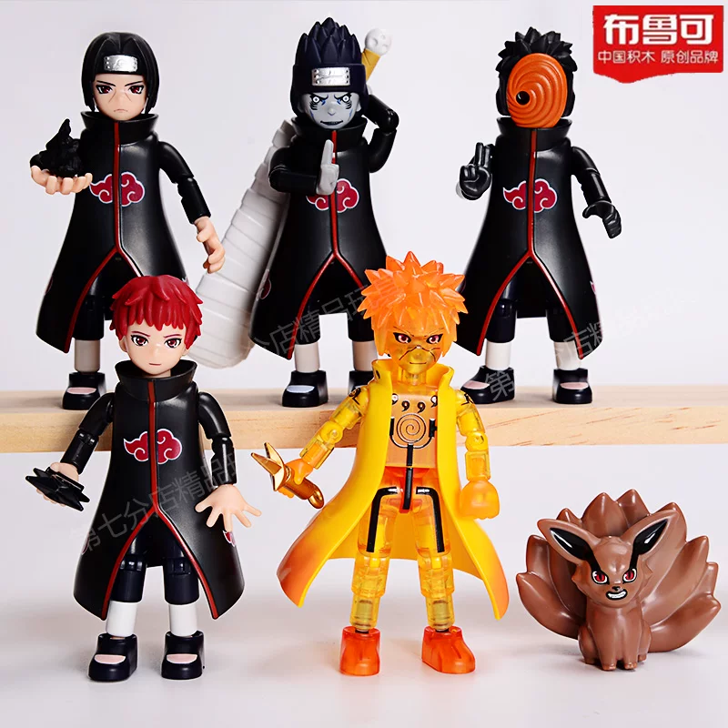 Naruto, конструктор, деревянный человек, мини-фигура, кукла, игрушка, Birthday gift