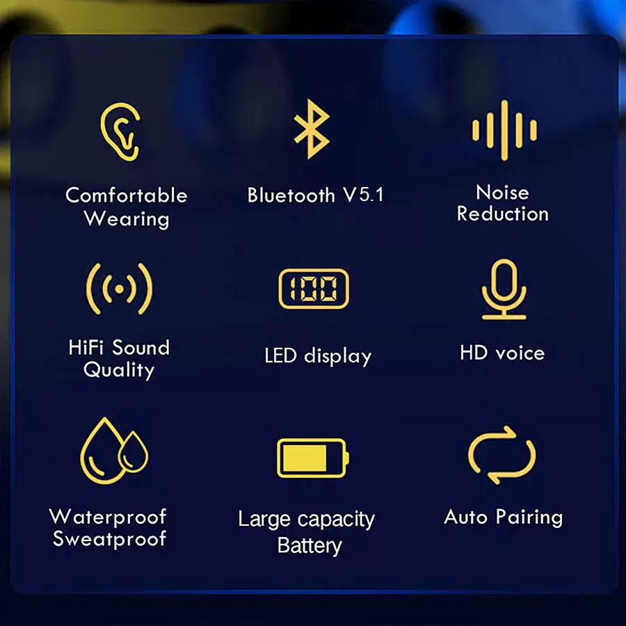 TG02 3000MA HT WS Беспроводные наушники Bluetooth с шумоподавлением