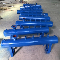 Water collector central air conditioning floor heating pipe water circulation system water collector boiler steam cylinder