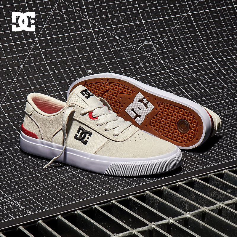 Dcshoes Teknic Genuine Street Fashion Low-Top Casual Sneakers with Cushioning and Wear-Resistant Dc Skate Shoes