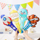 Cartoon Balloon Stick, Long Stick for Children, School Opening Ceremony Activities, Kindergarten Baby Birthday Scene Decoration