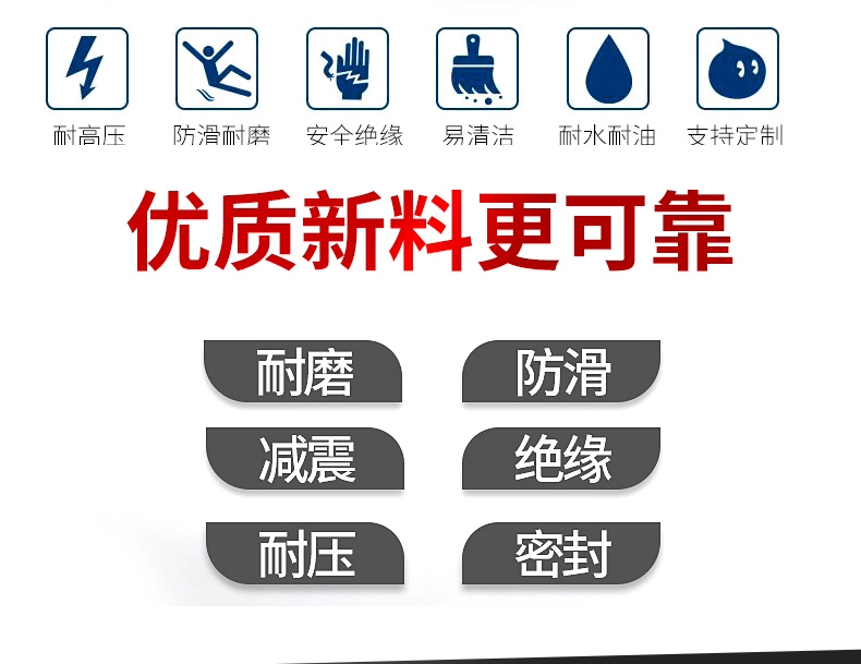 Phòng phân phối thảm cao su cách điện cao áp Phòng phân phối thảm cách điện 10kV Phòng phân phối thảm cách nhiệt thảm sàn hộp phân phối tủ chân cách điện màu đen thảm cách điện 22kv