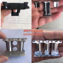 Photovoltaic panel water guide clip solar panel aluminum alloy water guide mud discharge buckle clip fully automatic water guide trough dust cleaner