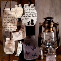 Bottle whisper note paper vintage bottle jar hand book material decoration base paper material non-sticky special paper
