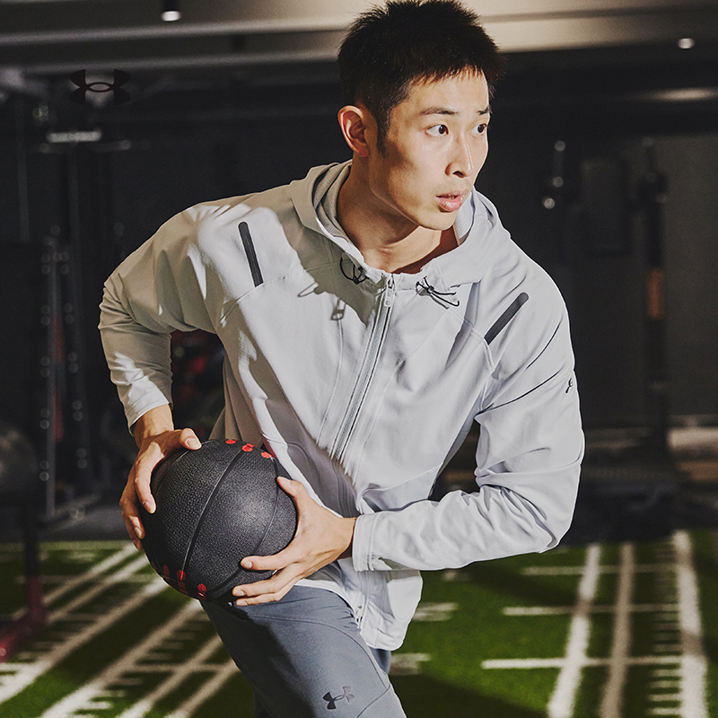 Ua under Armour Jacket Men's 2022 New Unstoppable Training Sports Running Fitness Wear 1370494