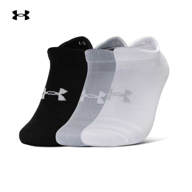 Under Armor Ua New Essential Couple Training Sports Shallow Socks - 6 Pairs 1382611