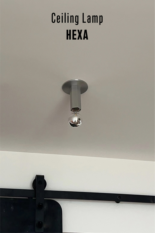Midmountain Aluminum Ceiling Light Hexa Hexagonal Retro Coffee Shop Aisle Entrance Japanese Groceries