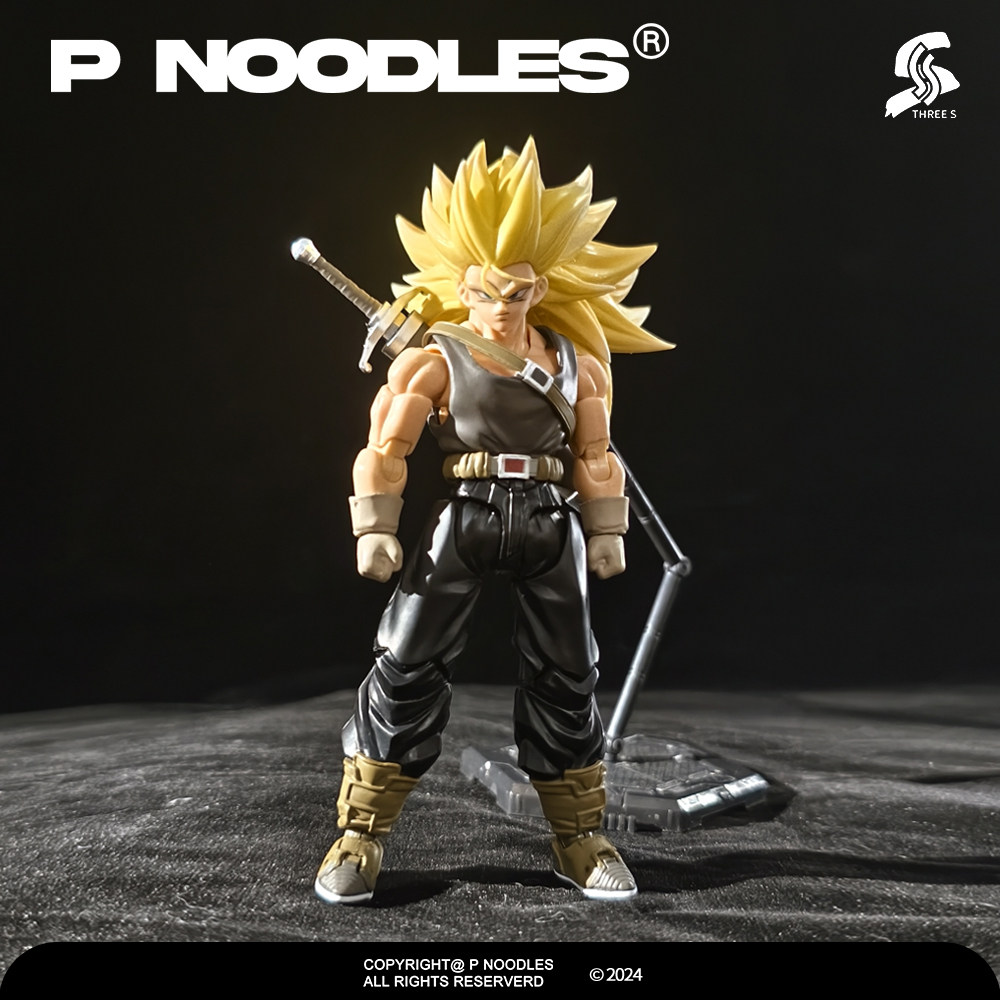 SH Figuarts Dragon Ball Z SSS Studio Super Saiyan 3 SSJ3 Trunks