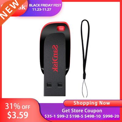 100% оригинальный Cruz и Blade CZ50 SB Flash Drive 128 ГБ 64 ГБ 3