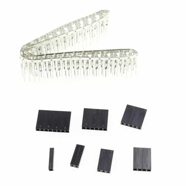 310Pcs2.54mm1/2/3/4/5/6/8PlugConnectorHousingandMale