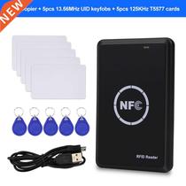 RFID Duplicator Copier 125KHz 13.56MHz NFC Smart Card Reader