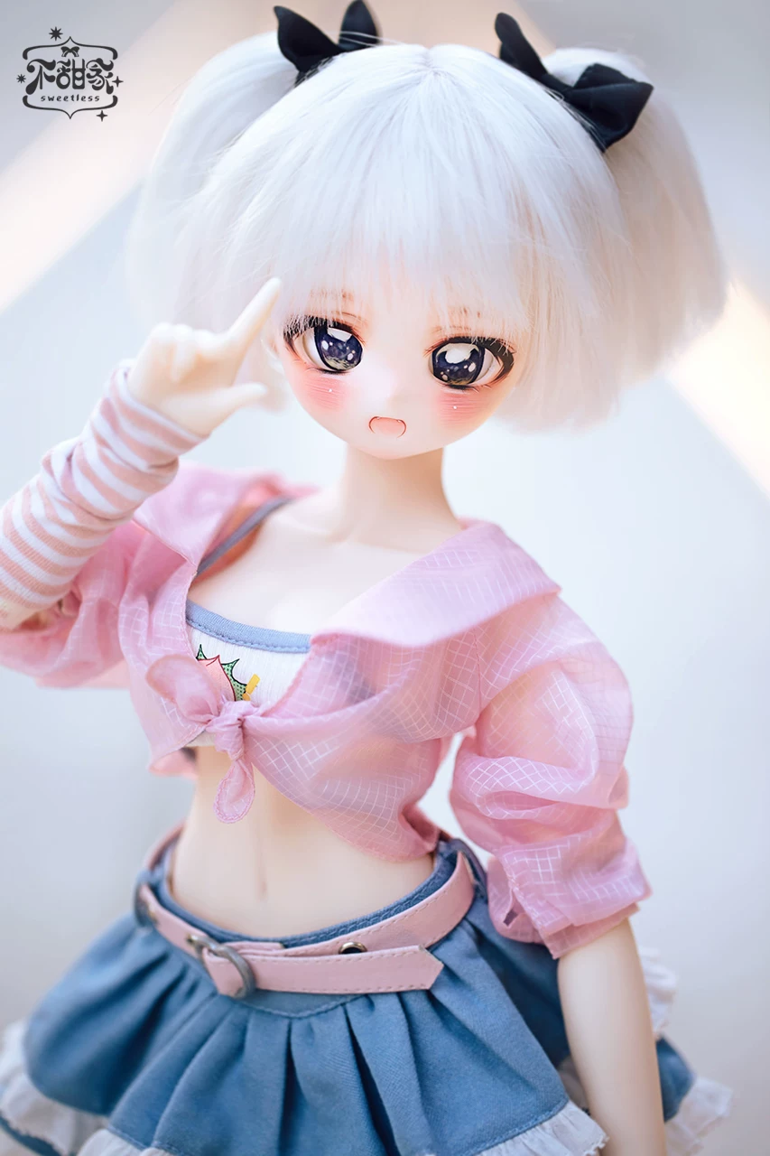 [Spot]*Персиковый взрыв*Не добавляйте сахар семье четверых - точка BJD детская одежда Мими Кролик Сян Непревзойденная девочка mddy2k горячая девушка