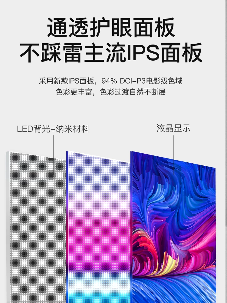 Mac, LCD display, design laptop, screen, mirror effect, 32 inch, P32