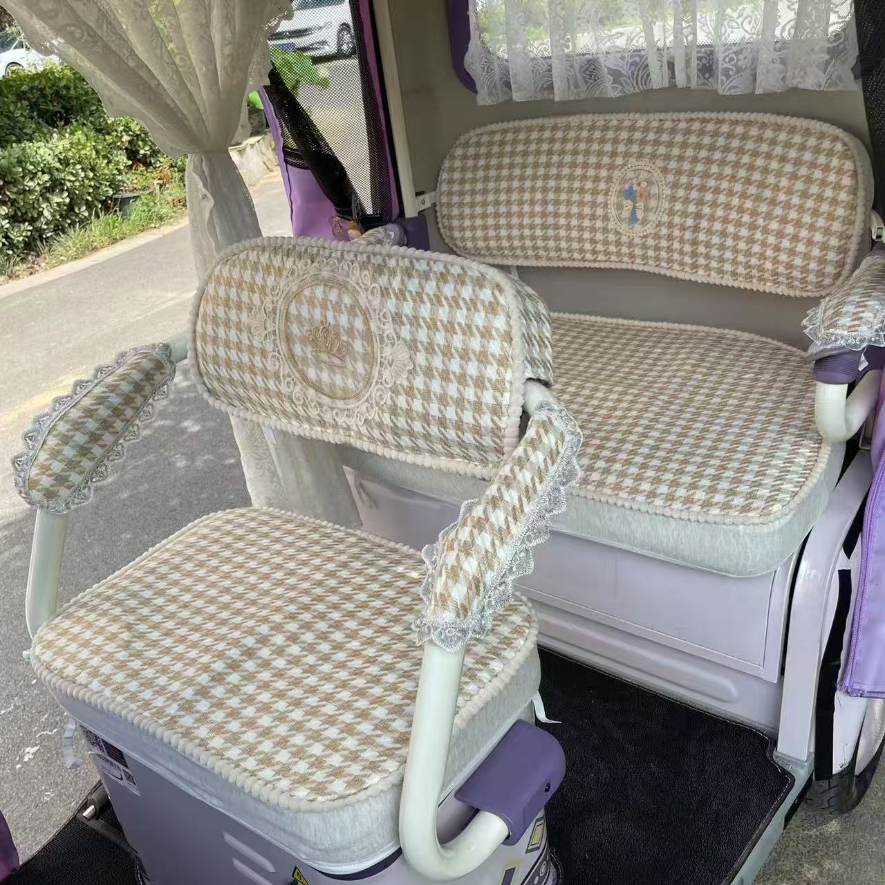 爱玛乐维CA500pro的贴心伴侣：全包围坐垫