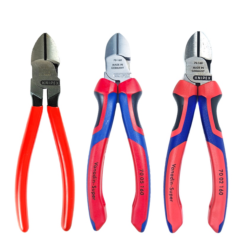 Knipex Diagonal Cutting Pliers 6inch Diagonal Nose Pliers German Knipex 7002160 7005160 7001160