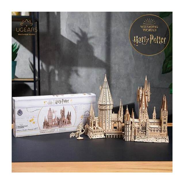 Suitable for Harry Potter-Themed Hogwarts Castle Magic Academy Model DIY Assembly Building Blocks