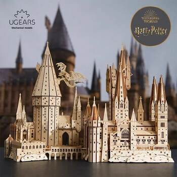 Suitable for Harry Potter-Themed Hogwarts Castle Magic Academy Model DIY Assembly Building Blocks