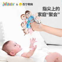 jollybaby指偶玩具手指玩偶1-2岁12个月宝宝亲子互动婴儿幼儿1663