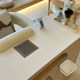 일본식 매니큐어 테이블 싱글 더블 3인용 그루브 보관 상자 진공 청소기 단단한 나무 페인트 매니큐어 테이블 매니큐어 테이블