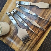 (Yixi) Fa Zhan Liu Ling Zhan leather art punching tool has been finely polished for 24 years and has a square handle with a default large taper.