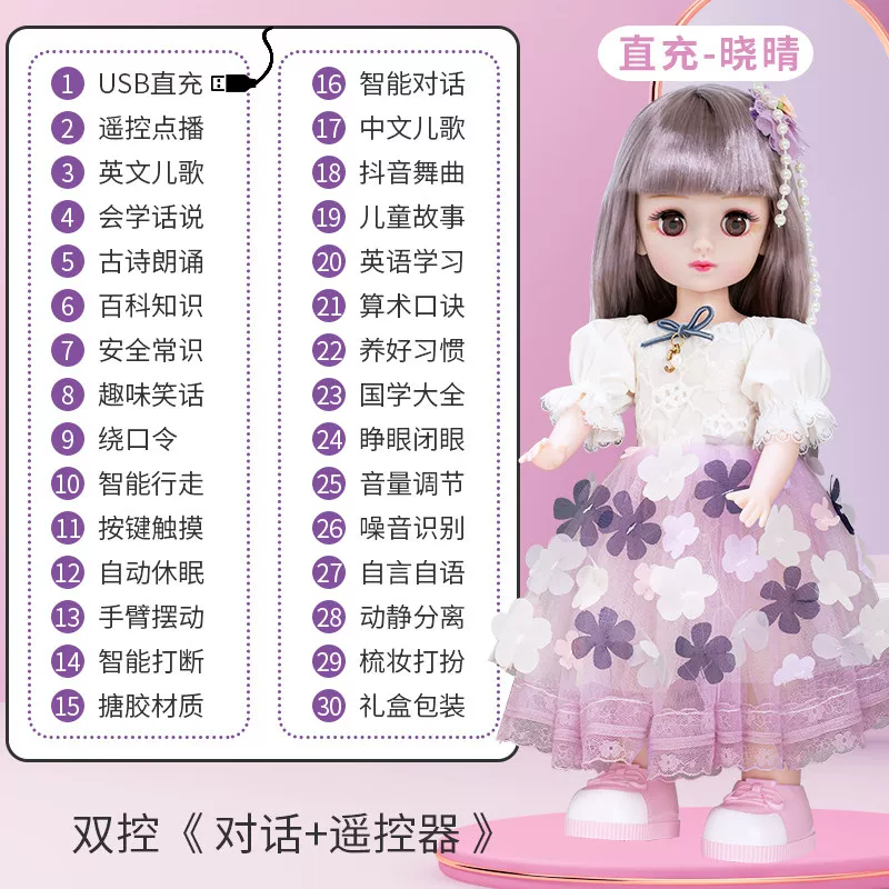 Speaking smart dancing doll, Birthday gift
