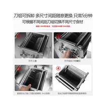 Meat grinder commercial multifunctional electric meat cutter shredded meat sausage machine all stainless steel high power butcher shop