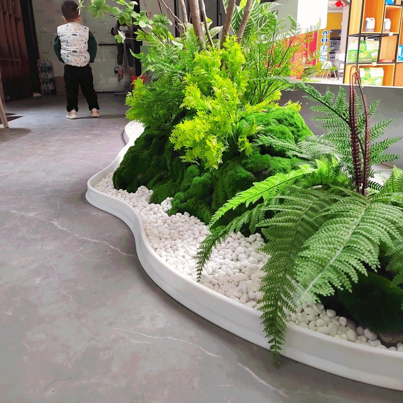 Plant Landscaping Fence Decorative Silicone Blocking Strip Balcony Landscape Border Indoor Green Plant Fence Self-Adhesive Small Fence Plant Landscaping Fence Decorative Silicone Blocking Strip Balcony Landscape Border Indoor Green Plant Fence Self-Adhesive Small Fence