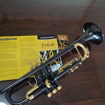 Conn-selmer Salma Bach black nickel gold key reinforced B flat limiter three-tone trumpet instrument