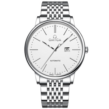 Swiss Omi Omtca Men's Automatic Mechanical Watch Waterproof Ultra-Thin Fashion Classic Butterfly Series Men's Watch