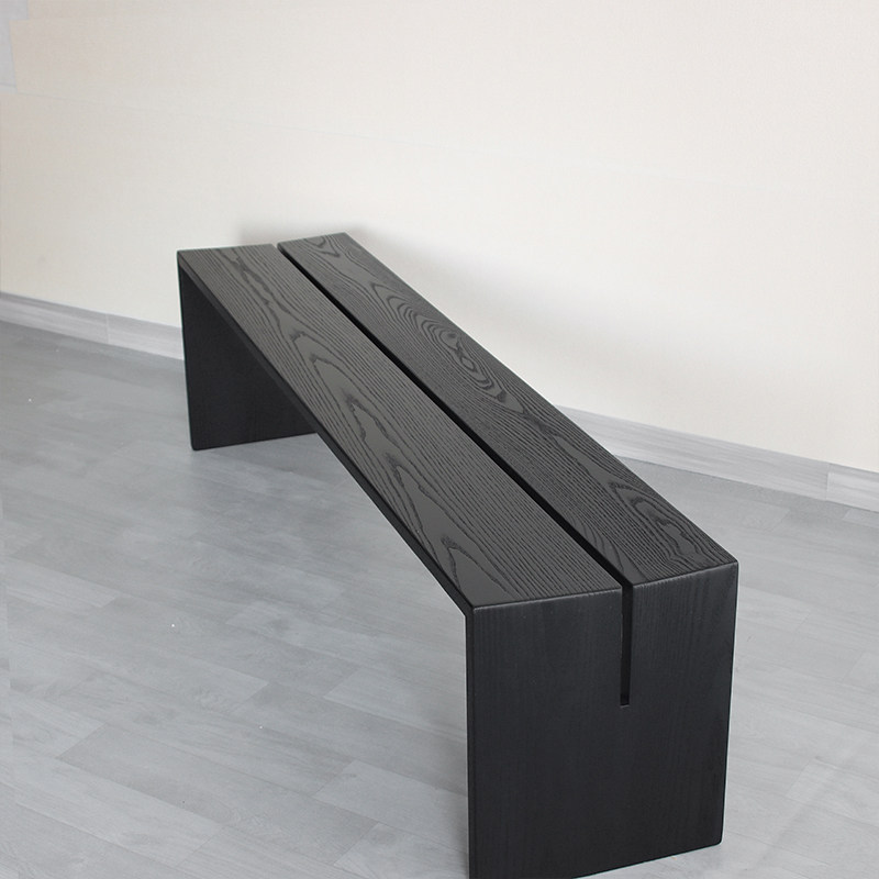 白蜡木换鞋凳：入户玄关的优雅守护者，简约而不简单！