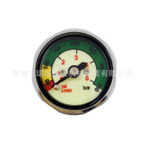 Cross-border diving residual pressure gauge diving pressure gauge diving instrument connection thread specification 7 16-20UNF