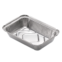 Fleur daluminium Fleur daluminium Foil Pan Air Fryer Spécial Oven Aluminium Foil Baking Egg Tart Oyster Tin Carton Tray Cup 3244