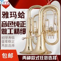 Yamaha three-key euphonium euphonium instrument small horn B flat euphonium