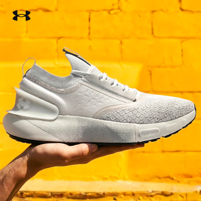 Under Armor Ua Official Men's Phantom 3 Water-Repellent Lightweight Cushioning Breathable Sports Running Shoes 3025522