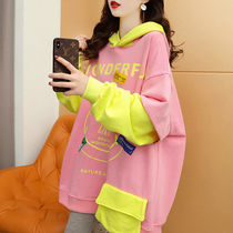Ocean Qi Gestational Woman Dress 2022 Spring Dress New Korean Version Loose Large Pocket Pregnant Womens Clothing Womens Hat Blouses Spring Fall