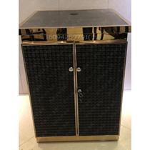 KTV double three-door rectangular box music room TV amplifier sound box bar shop equipment karaoke machine cabinet