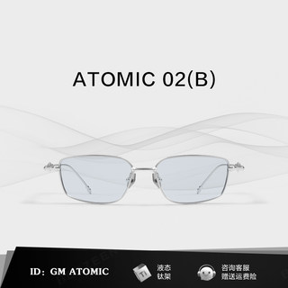 Gm Sunglasses for Women 2023 New Model High-End Style Same Style Sunglasses for Men Pure Titanium Gold Wire Glasses Winter Atomic