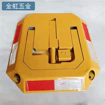 Garage parking space L octagonal parking space lock floor lock garage punch-free parking space floor lock car floor lock thickened parking