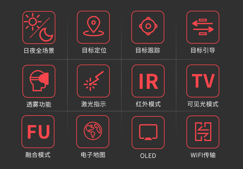 Тепловизор tfn 多功能双目双筒红外望远镜热成像仪微光夜视仪侦查测距mw101 Fup