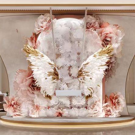 Feather Angel Wings Props Decorative Swing Wings Feather Crafts Ornaments Window Model Photo Wall Decorations