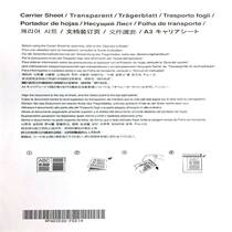 Scanner Document Protective Sheet Scanner Accessories Document Binding Sheet Document Sheath A3 Folding Scanner