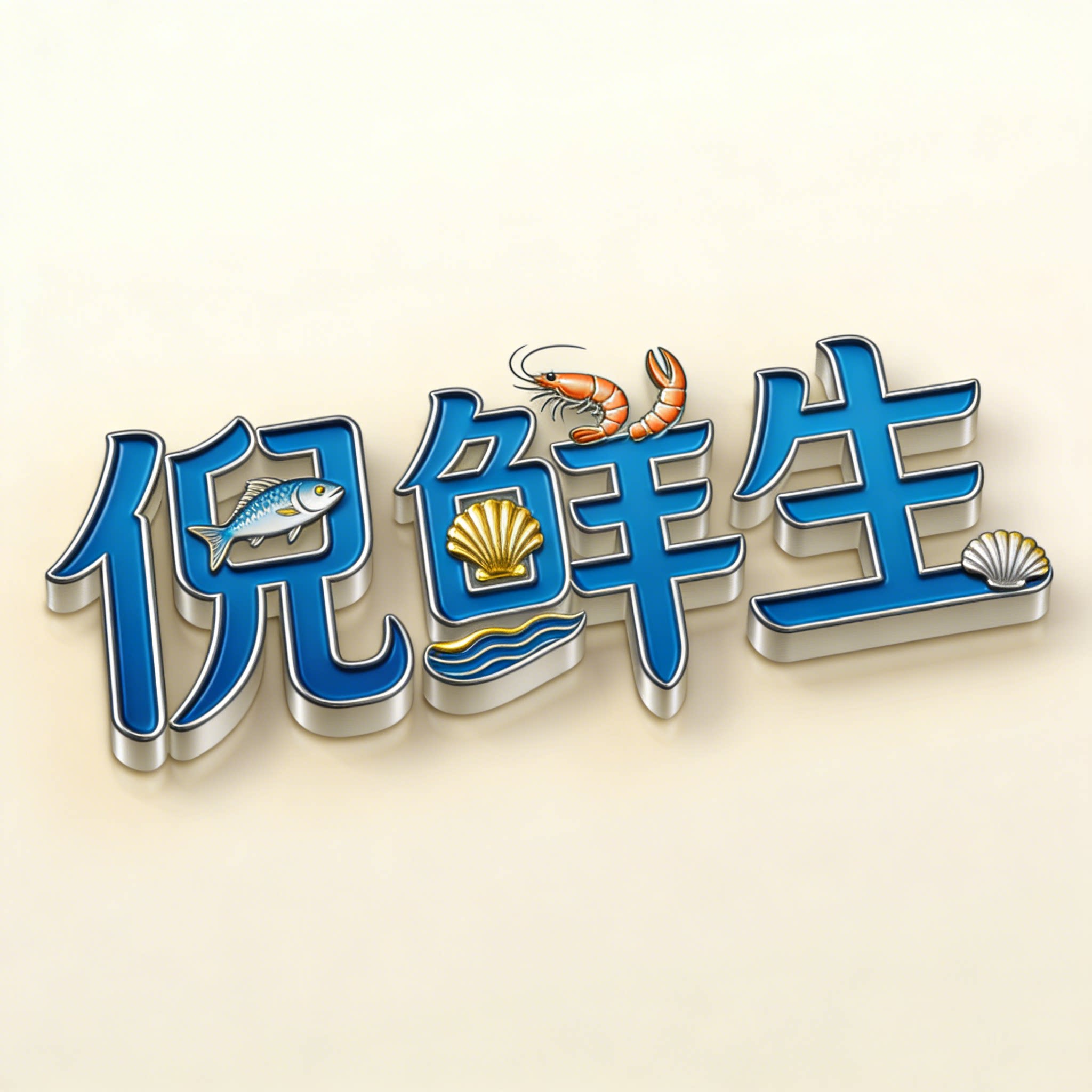 漳港湾倪鲜生的LOGO