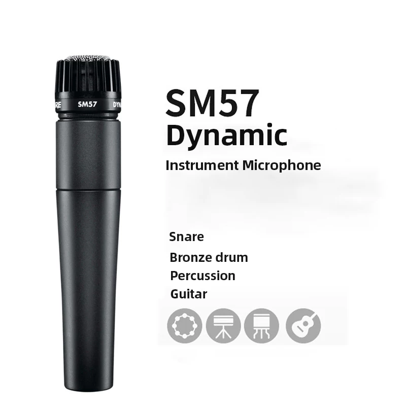 [for SHURE SM57 Legendary Dynamic Microphone Professional Wir]