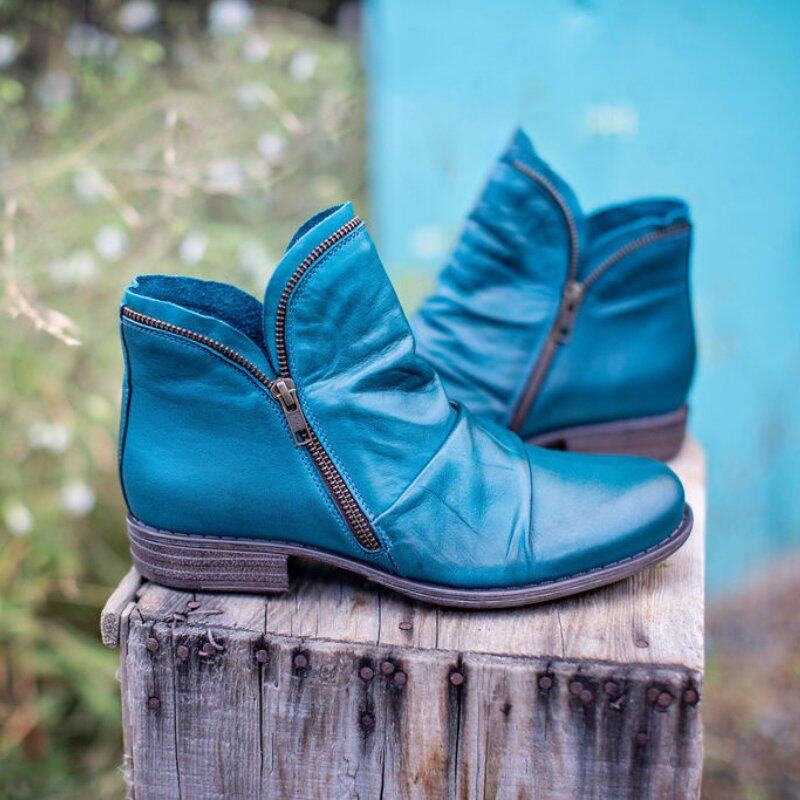 Women Ankle Boots Spring Autumn кожзаменитель Leather Boot Female Short 