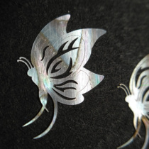 Mother-of-pearl slices Mother-of-pearl Butterfly No. 33 Luminous clams Green clams Lacquer Lacquerware